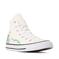 Basket Converse Chuck Taylor All Star Hi Frog Garden - Blanc cassé