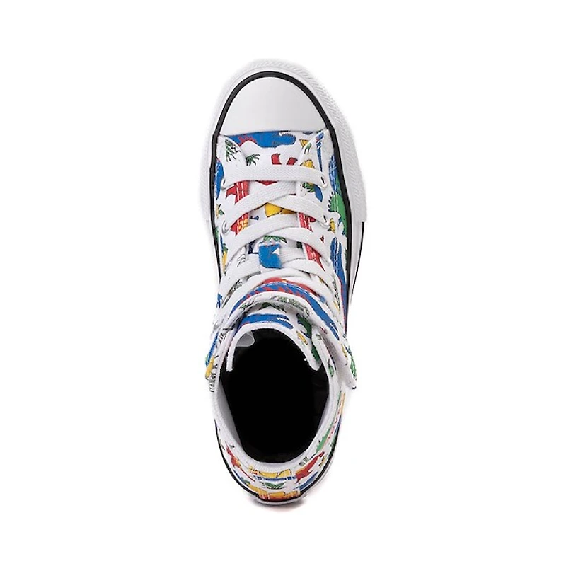 Basket montante Converse Chuck Taylor All Star Dinocons - Enfants Blanche