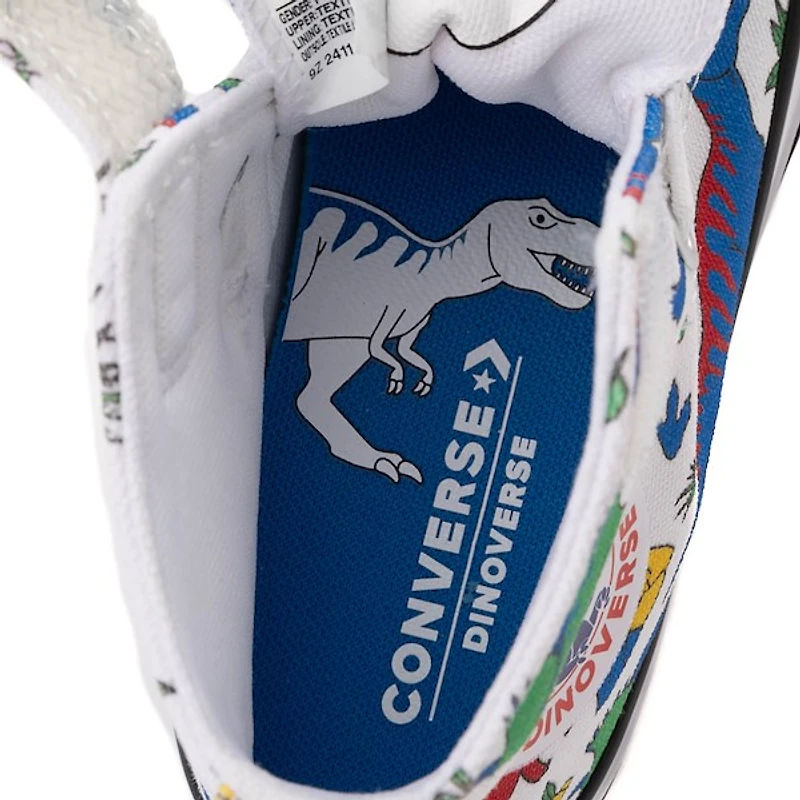 Basket montante Converse Chuck Taylor All Star Dinocons - Enfants Blanche