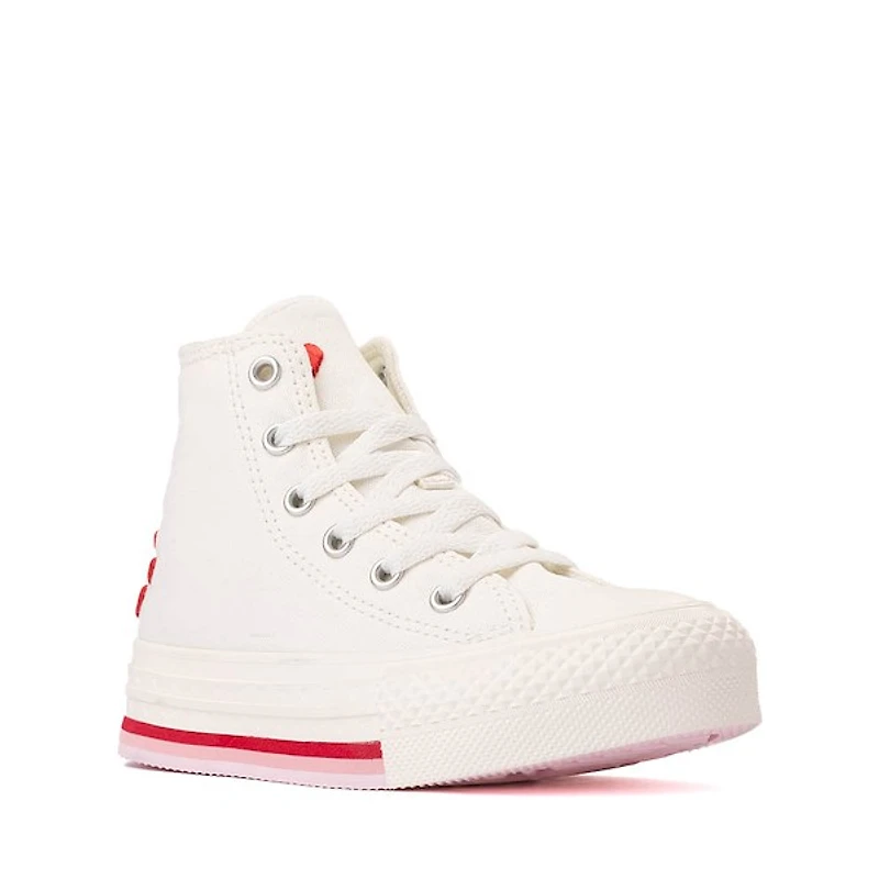 Basket montante Converse Chuck Taylor All Star Lift Love Me Lots - Enfants Blanche