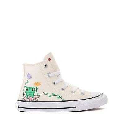 Converse Chuck Taylor All Star Frog Garden High-Top Sneaker - Little Kid Egret