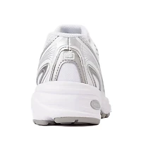 New Balance 740 Athletic Shoe - Big Kid White / Silver Metallic