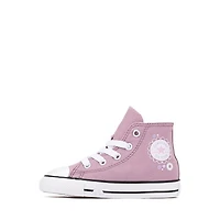 Basket montante Converse Chuck Taylor All Star Flower - Bébés / Tout-petits Mauve orchidée
