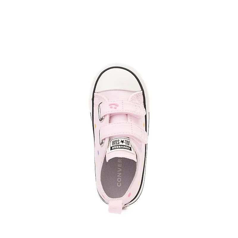 Basket Converse Chuck Taylor All Star 2V Lo - Bébés / Tout-petits Rose Motifs à pois