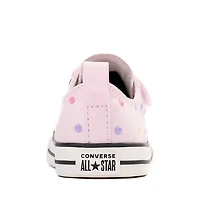 Basket Converse Chuck Taylor All Star 2V Lo - Bébés / Tout-petits Rose Motifs à pois