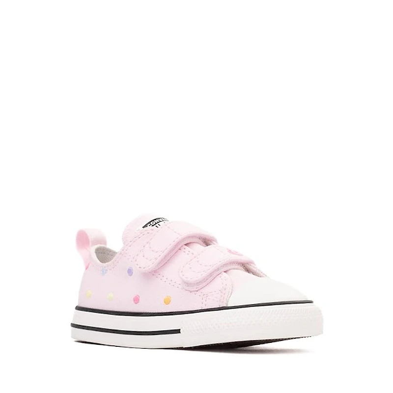 Basket Converse Chuck Taylor All Star 2V Lo - Bébés / Tout-petits Rose Motifs à pois