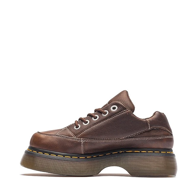 Womens Dr. Martens Buzz 5-Eye Platform Casual Shoe - Dark Brown