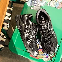ASICS Gel-1130 Athletic Shoe - Black / Pure Silver