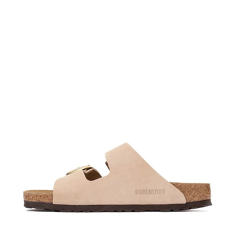 Sandale Birkenstock Arizona Big Buckle pour femmes - Beige