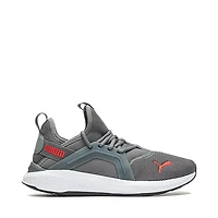 Mens PUMA Softride Enzo 5 Athletic Shoe - Cool Dark Gray / For All Time Red