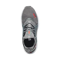 Chaussure athlétique PUMA Softride Enzo 5 pour hommes - Grise / Rouge