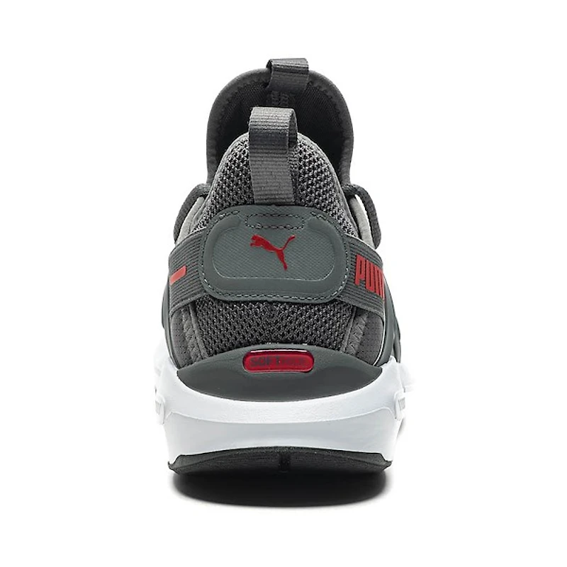 Chaussure athlétique PUMA Softride Enzo 5 pour hommes - Grise / Rouge