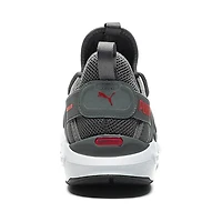 Chaussure athlétique PUMA Softride Enzo 5 pour hommes - Grise / Rouge