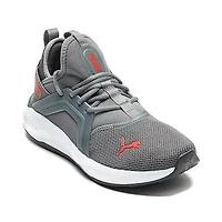Chaussure athlétique PUMA Softride Enzo 5 pour hommes - Grise / Rouge
