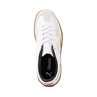 Chaussure athlétique PUMA Palermo Leo pour femmes - Blanche / Léopard