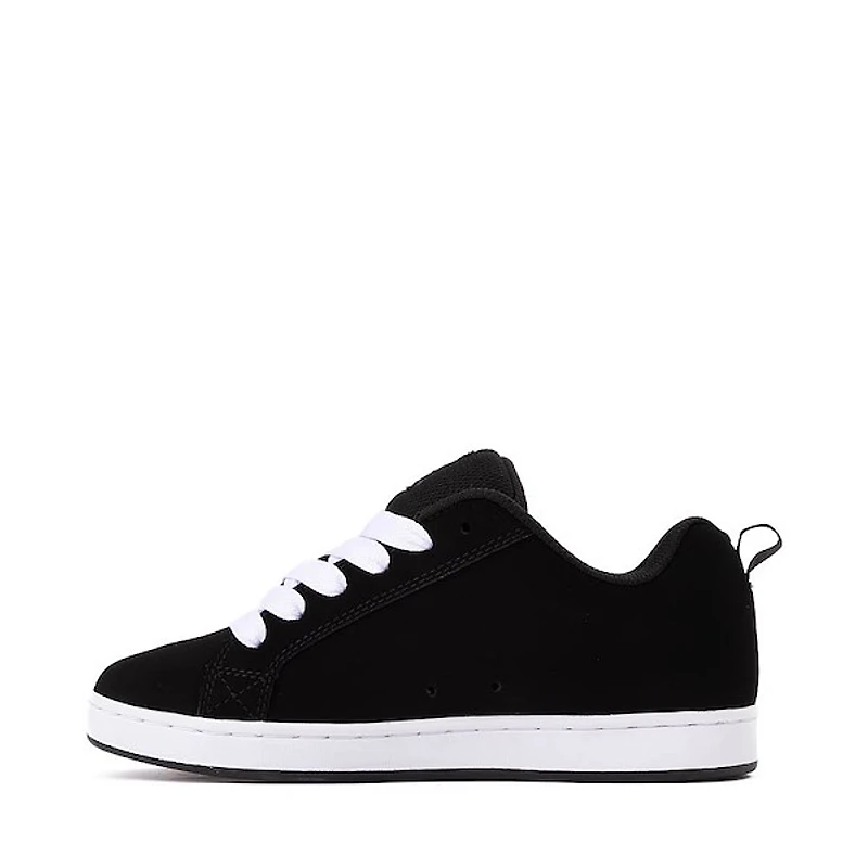 Womens DC Court Graffik 3D Skate Shoe - Black / White Grey