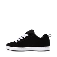 Womens DC Court Graffik 3D Skate Shoe - Black / White Grey