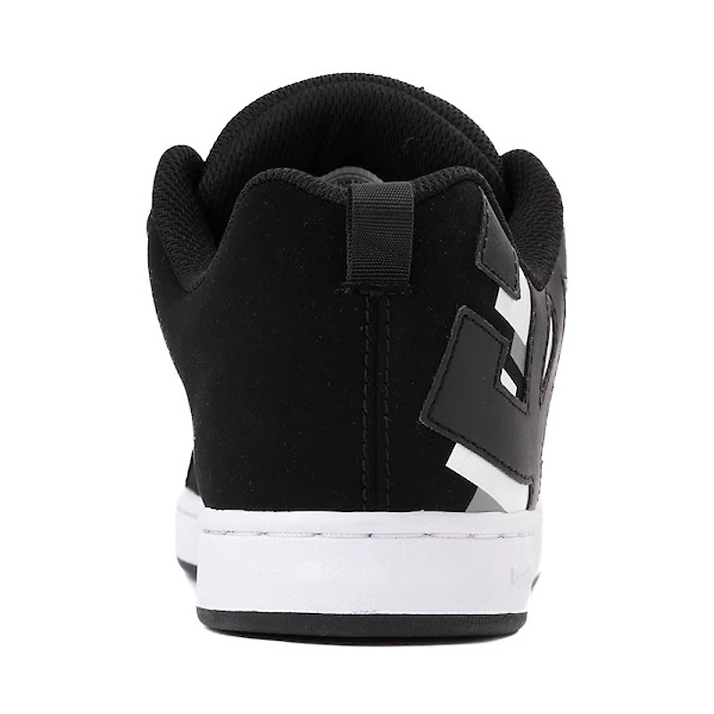 Womens DC Court Graffik 3D Skate Shoe - Black / White Grey