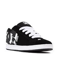 Womens DC Court Graffik 3D Skate Shoe - Black / White Grey