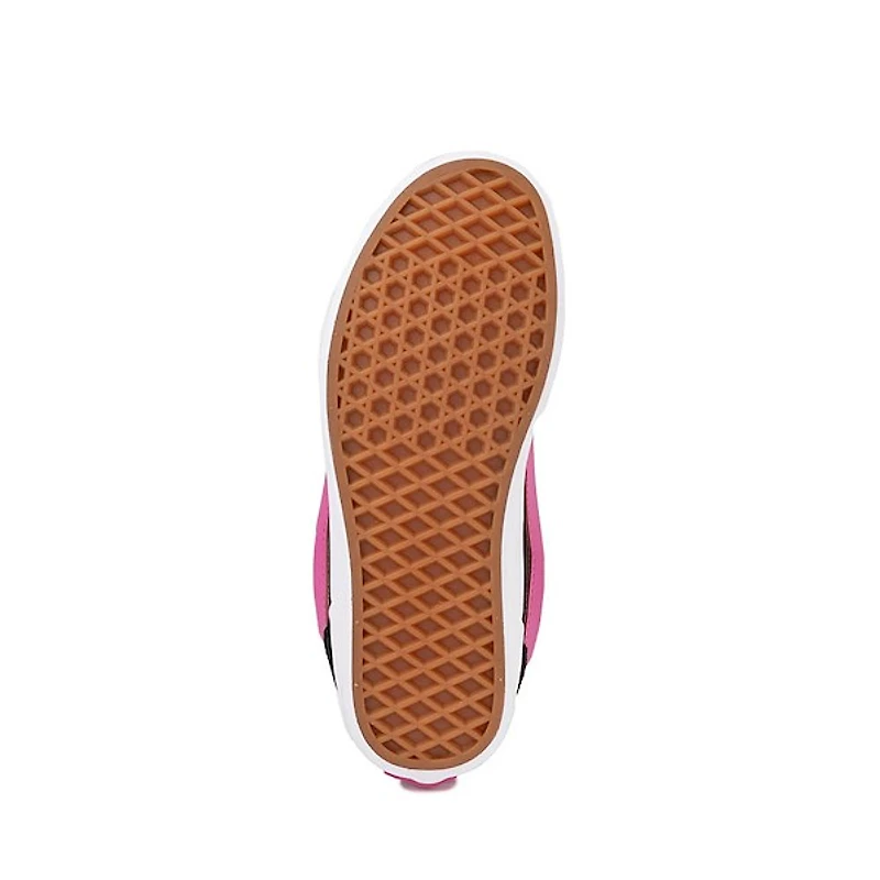 Chaussure de skate Vans Knu Skool - Junior Noire / Rose Léopard
