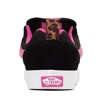 Chaussure de skate Vans Knu Skool - Junior Noire / Rose Léopard