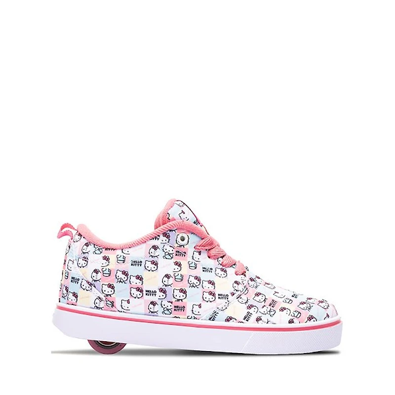 Heelys x Hello Kitty® Pro 20 Nova Skate Shoe - Little Kid / Big White Pink