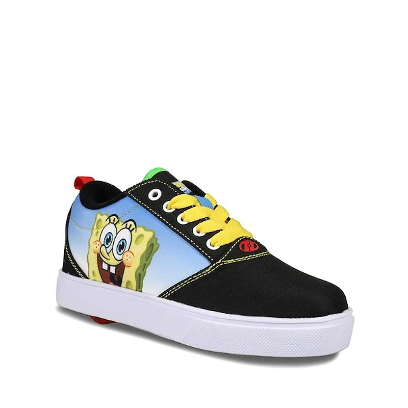 Chaussure de skate Heelys x SpongeBob SquarePants™ Pro 20 - Enfants / Junior Noire Bleue Jaune