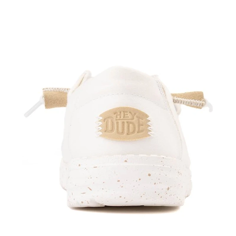 Womens HEYDUDE Wendy Elevated Basics Slip-On Casual Shoe - White