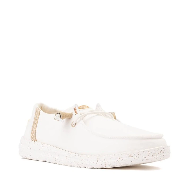 Womens HEYDUDE Wendy Elevated Basics Slip-On Casual Shoe - White
