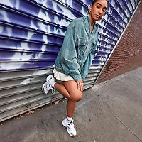 Saucony Ride Millennium Athletic Shoe - White / Gold Black