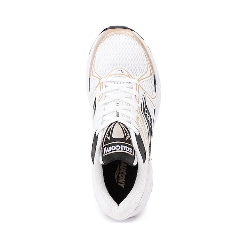 Saucony Ride Millennium Athletic Shoe - White / Gold Black