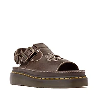 Womens Dr. Martens Dunnet Flower Sandal - Kelp Brown