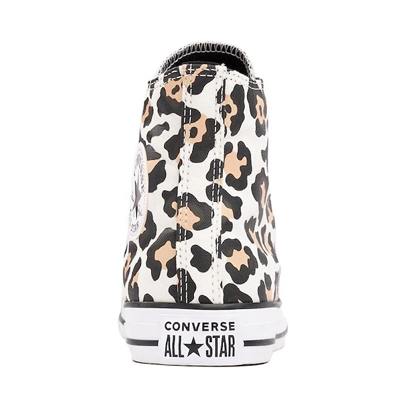 Basket montante Converse Chuck Taylor All Star - Blanche / Léopard