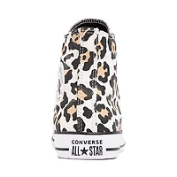 Basket montante Converse Chuck Taylor All Star - Blanche / Léopard