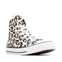 Basket montante Converse Chuck Taylor All Star - Blanche / Léopard