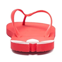 Sandale de plage adidas adi Sun pour femmes - Rouge / Blanche