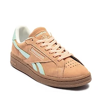 Chaussure athlétique Reebok Club C Grounds UK pour femmes - Abricot / Vert d'eau Gomme