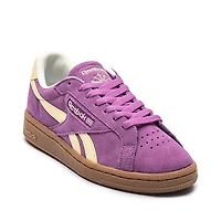 Chaussure athlétique Reebok Club C Grounds UK pour femmes - Mauve / Jaune pâle Gomme