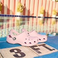 Crocs Classic Clog - Little Kid / Big Pink Milk