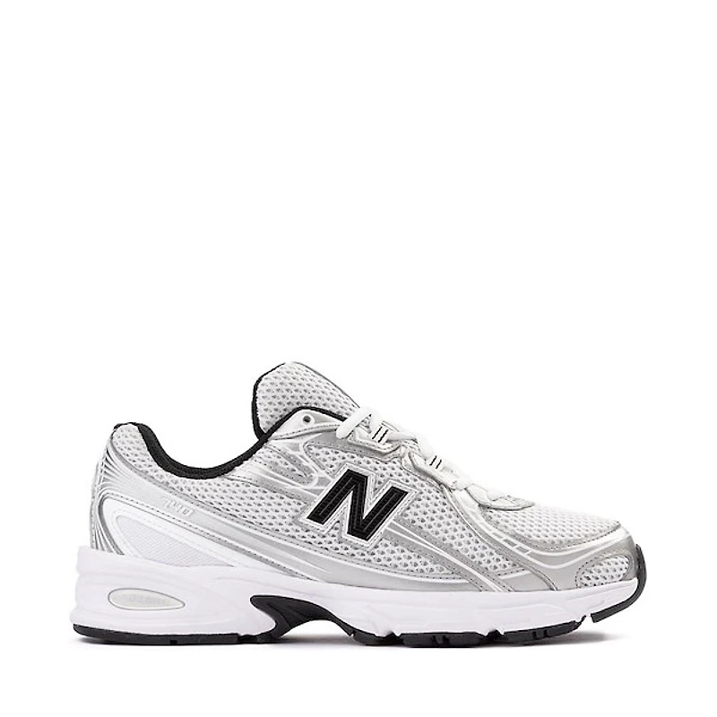 Chaussure athlétique New Balance 740 - Blanche / Noire Argent
