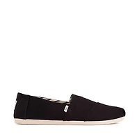 Chaussure décontractée sans lacets TOMS Alpargata pour femmes - Noire