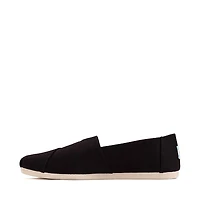 Chaussure décontractée sans lacets TOMS Alpargata pour femmes - Noire
