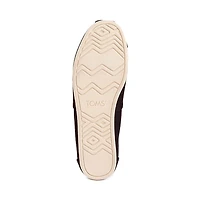 Chaussure décontractée sans lacets TOMS Alpargata pour femmes - Noire