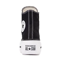 Converse Chuck Taylor All Star Lift Double Stack High-Top Sneaker - Black / White