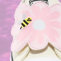 Converse Chuck Taylor All Star Flower And Bee Easy-On Low-Top Sneaker - Baby / Toddler Egret