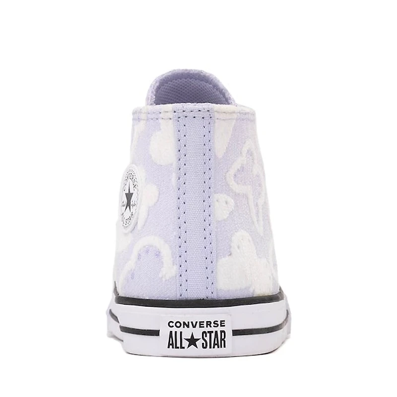 Basket montante Converse Chuck Taylor All Star à motif de papillons - Bébés / Tout-petits Mauve pâle