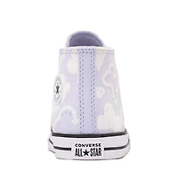 Basket montante Converse Chuck Taylor All Star à motif de papillons - Bébés / Tout-petits Mauve pâle