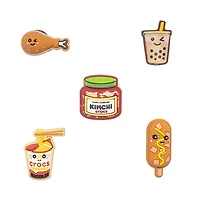 Crocs Jibbitz&trade Snack Pack Shoe Charms 5 Pack - Multicolor