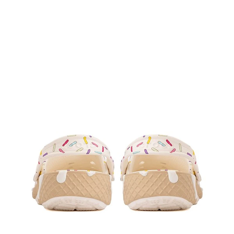 Crocs Classic Ice Cream Party Clog - Little Kid / Big White