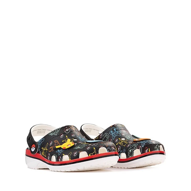 Pokémon Crocs Classic Clog - Little Kid / Big Black